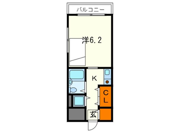 フレンズ王子公園の物件間取画像